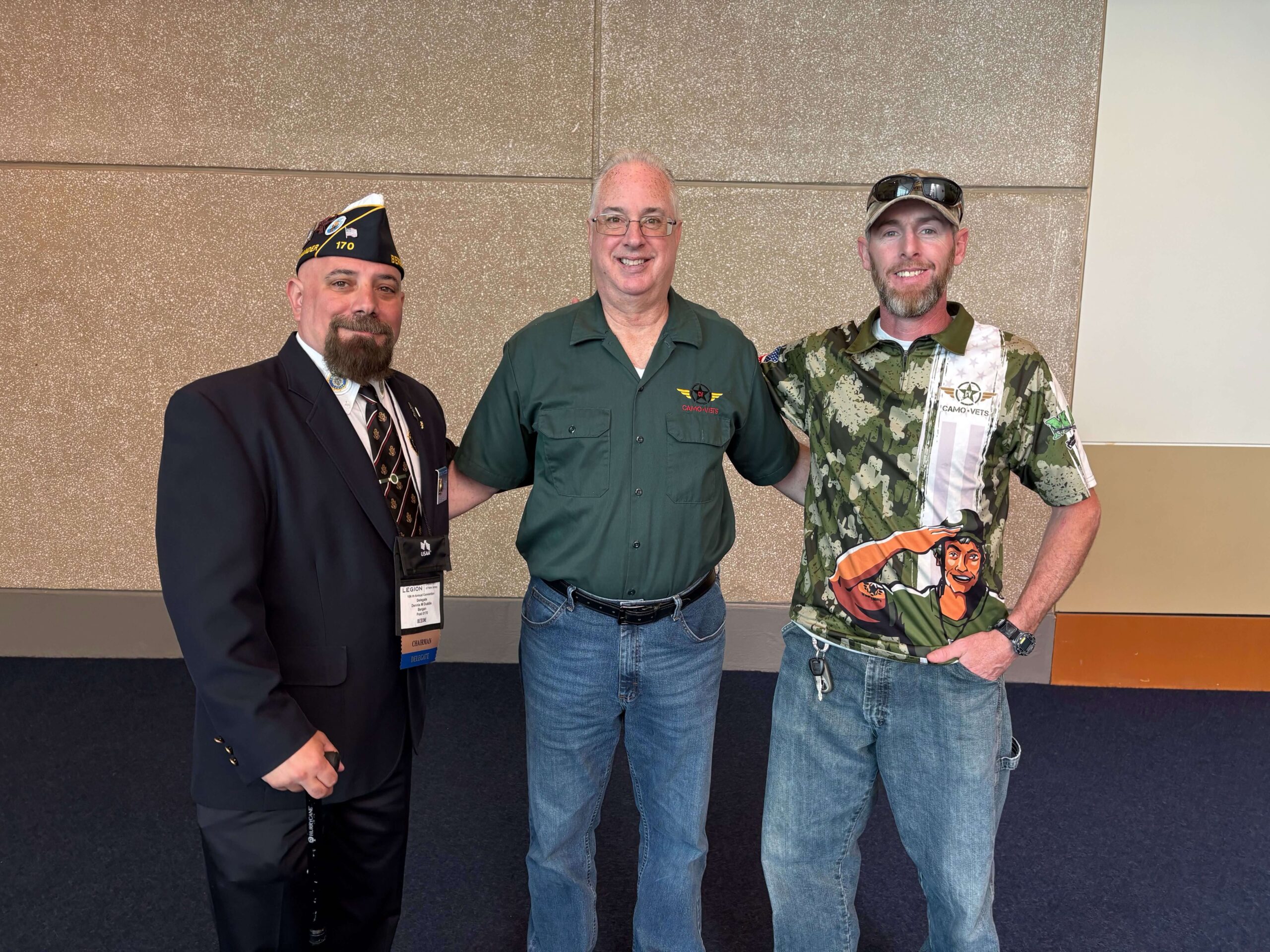 CamoVets awarded Employer of the Year at American Legion in NJ CamoVets awarded Employer of the Year at American Legion in NJ